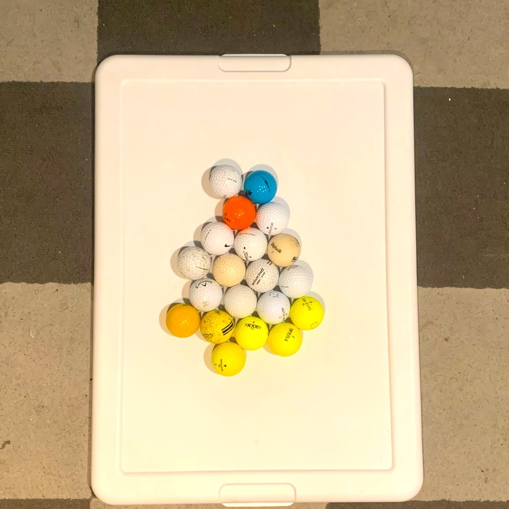 Assortment of Golf Balls